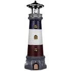 Yardwe Solar Garden Lighthouse Decor, Resin Waterproof 12X12X37.5CM, Black New. Price: $42.29.