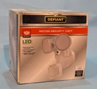 Defiant Led Motion Outdoor Security Light White New. Price: $59.00.