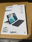 *new* Logitech Flip Folio Keyboard Case For Ipad Pro & Air 11" 920-013369. Price: $65.00.