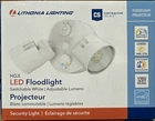 Lithonia Lighting 150-WATT Eq Hardwired Led White 2-HEAD Dusk-to-dawn Flood New. Price: $39.99.
