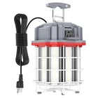 100W Linkable Led Temporary Hanging Work Light Portable Job Site With Hook New. Price: $71.66.