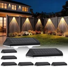 Audles Solar Fence Lights Outdoor, 3 Modes Warm/neutral/cool White New. Price: $64.59.