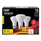 Feit Electric Pack Flood Led Light Bulb 75W Medium Dimmable Recessed 3000K New. Price: $24.99.