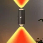 Nine Square Egou Led Wireless Wall Sconce With 7 Colors Changing, Black New. Price: $28.14.