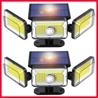 Claoner 368 Led Solar Wall Light Pir Motion Sensor Outdoor Garden Security Lamp New. Price: $15.99.