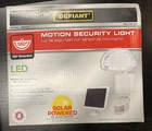 Defiant Solar 180-DEG White Motion Activated Outdoor Integrated Led Area Light New. Price: $39.00.