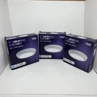 Lot Of 3 Medinah Power 6" Led Round Disc Light 15 WATT/1000 Lumens Dimmable New. Price: $12.99.