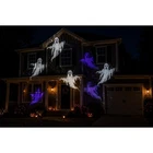 Gemmy Swirling Storm Ghost Halloween Projector Lights White Blue Yard Decor New. Price: $29.95.