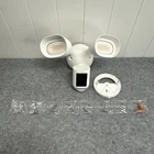 Ring Floodlight Wired Pro 5B28S4 White Wifi Security Camera No Box -read Open. Price: $109.99.