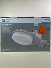 Commercial Electric Led Area Light Dusk To Dawn 9000 Lumens 120V-277V Open. Price: $119.99.