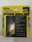 Outdoor & Indoor Night Light Maxsa Battery Powered Motion Activated 40342 New. Price: $6.60.