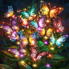 Solar Lights Outdoor Garden Decor: 8 Pack 136 Silk Butterflies With 176 Color... New. Price: $119.74.