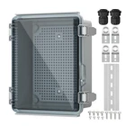 Joinfworld Outdoor Wifi Enclosure 8.7X6.7"X4.3" Clear, New. Price: $37.35.