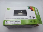 #g) Asd Horizontal Step/wall Light, Bronze - Photocell And Motion Open. Price: $15.00.