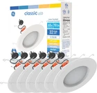 Ge Led Recessed Downlight Fixture, RS6 Indoor Floodlight, 6-INCH, Multiple Color New. Price: $108.99.