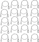 Safety Security 110 Pound 25.5" Stainless Steel Cables For Stage Lighting (si... New. Price: $30.23.