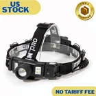 Rechargeable Focusing Spotlight Headlamp, Motion-sensing, Rear Safety New. Price: $51.79.