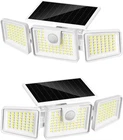 Incx 156 Led Solar Motion Lights Outdoor 2 Pack, 3 Heads Security New. Price: $37.48.