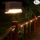 Pearlstar Solar Deck 4 Pack Step Lights Waterproof Led SL-501 Brown/warm Open. Price: $19.66.
