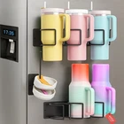 Magnetic Stanley Cup Holder For Fridge 2 Pack Tumbler Organizer Open. Price: $18.00.