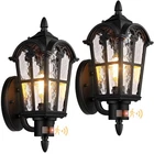 16IN 2-PACK Large Motion Sensor Outdoor Wall Lights, Dusk To Dawn Porch Light... New. Price: $110.10.