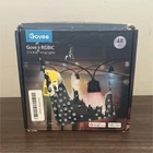 Govee Rgbic 48 Ft S14 Bulb String Lights IP65 App/voice/remote Control H7020 Open. Price: $39.99.