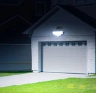 Lutec 3-HEAD Solar Motion Activated Outdoor Led Flood Security Light 3000 Lumens Open. Price: $22.99.