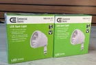 (2 Pack) Commercial Electric Led Metal Spot Light White 1002818377 -new Open Box. Price: $19.99.