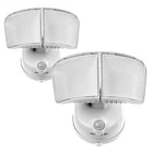 2-PACK Motion Sensor Flood Lights Battery Powered 5000K Led Twin Head White New. Price: $34.99.