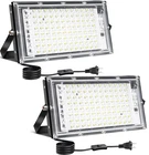 100W Led Flood Light, 2 Pack 8000LM Plug In Outdoor, IP66... New. Price: $36.63.