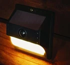 Mainstays Solar Powered Wall Mount Outdoor Led Motion Activated Deck Light New. Price: $12.59.
