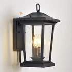 Smeike Dusk To Dawn Outdoor Wall Lantern Large Exterior Sconce Light New. Price: $164.00.