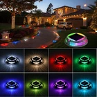 Solar Driveway Lights Outdoor 12 Pack, Rgb Colors Deck Dock New. Price: $142.05.