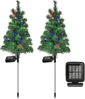 Solar Christmas Tree Garden Stake Lights Waterproof Decorations New. Price: $29.99.