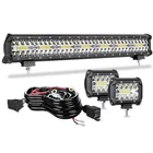 Led Light Bar Terrain Vision Inch 420W Triple Row Flood Spot Combo Beam Of... New. Price: $92.19.