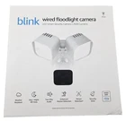 Blink Smart Wired White Security Floodlight Camera - 2600 Lumens, 1080P, Alexa New. Price: $59.99.
