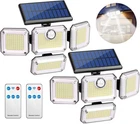 2X Solar Lights Outdoor 3000LM 333 Led Motion Sensor 3-HEAD Security Flood New. Price: $26.99.