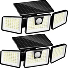 Incx Solar Lights Outdoor Waterproof, 3000 Lm 156 Led Motion 2 Pcs, Black New. Price: $48.64.
