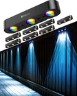 Solar Fence Lights Outdoor 8 Pack, Upgraded 50LM Rgb Wall With Sync Group New. Price: $141.49.