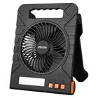 Vevor 10000MAH Rechargeable Solar Fan With Led Lantern, 7 Inch Portable Cord New. Price: $40.59.