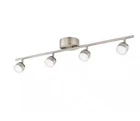 Hampton Bay 4-LIGHT Brushed Nickel Dimmable Led Track Lighting Kit 1001 413 956 New. Price: $44.99.