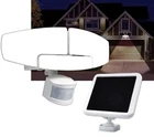 Sunforce 2000 Lumens Solar Safety Light - Dual Brightness, 180 Motion Sensor Open. Price: $19.97.