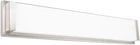 Metro 27" Led Energy Star Bathroom Vanity & Wall Light In Chrome 3000K New. Price: $200.44.