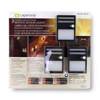 New Capstone Lighting Motion Sensor Led Outdoor/indoor Waterproof 3 Pack. Price: $16.99.