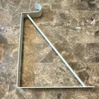 Stanley Metal Shelf Bracket Painted Finish 2 Holes/leaf 1 Pack Mpn 7046-DW New. Price: $59.99.