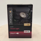 Portfolio 1700-LUMEN 150-WATT Green Line Voltage Plug Halogen Flood Light New. Price: $17.99.