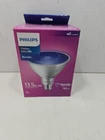 New Philips Party Led Blue Light Indoor/outdoor PAR38 13.5W 120V 9290013065. Price: $15.88.