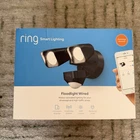Ring Smart Lighting Black Motionactivated Outdoor Led Floodlight Wired *new*. Price: $57.99.