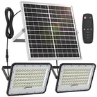 Engrepo 200 Watts Solar Outdoor 1500 Lumens Dual White Floodlights New. Price: $149.98.