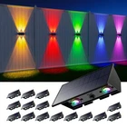 Solar Fence Lights Pack Led Waterproof Wall Mount Multicolor YH0616 Changing New. Price: $209.99.